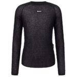 Santini Alpha Baselayer fekete kerékpáros aláöltöző