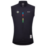 Santini Mondo Uci World Championship fekete kerékpáros mellény