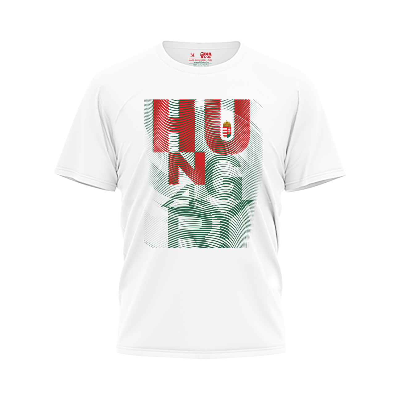 Grinta - Magyar kerékpár válogatott Merchandise fehér unisex póló - Image 3