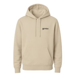 Grinta - Offical Merchandise Light Mood Hoodie Beige unisex kapucnis pulóver