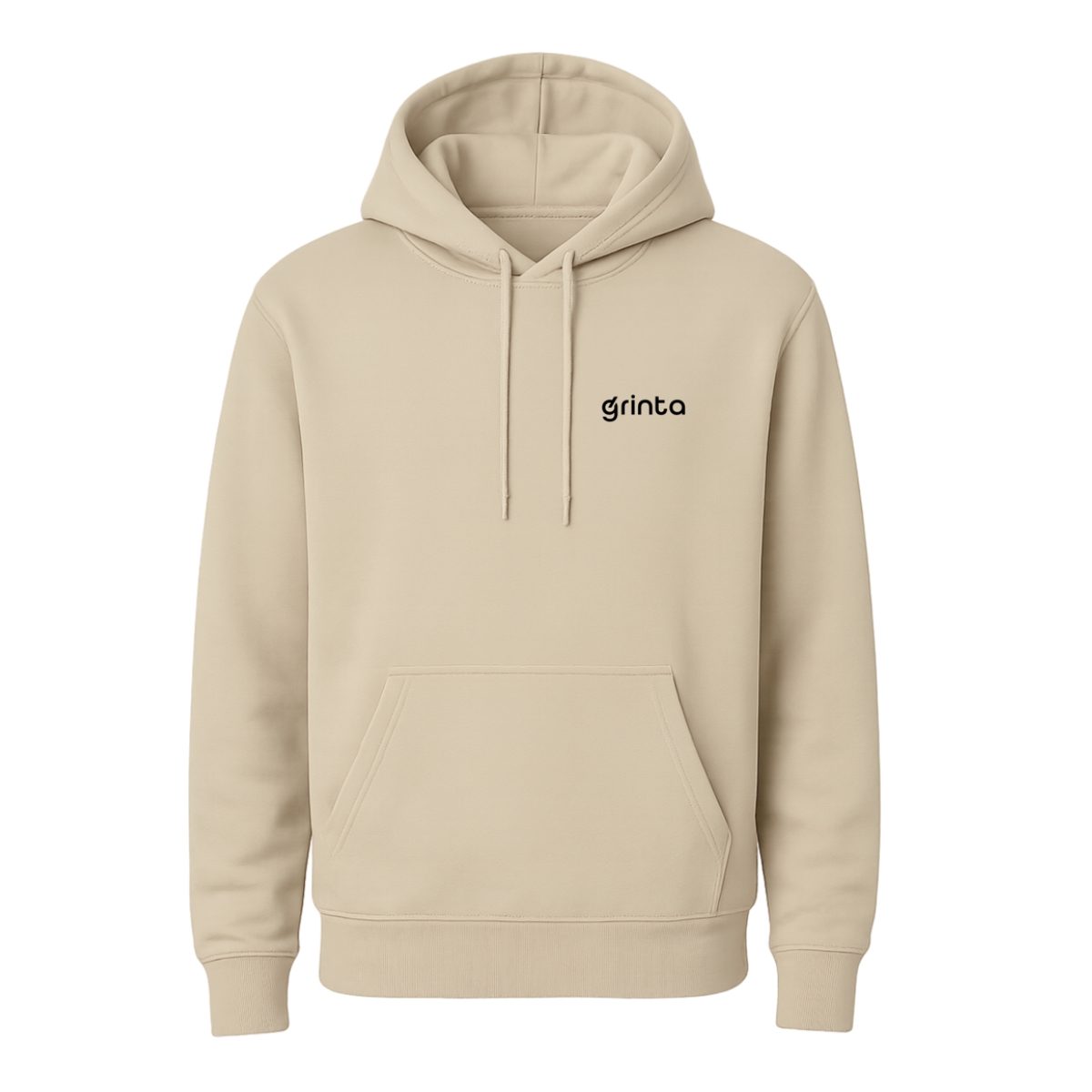 Grinta - Offical Merchandise Light Mood Hoodie Beige unisex kapucnis pulóver