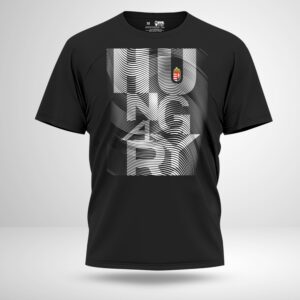 Grinta - Magyar kerékpár válogatott Merchandise fekete unisex póló