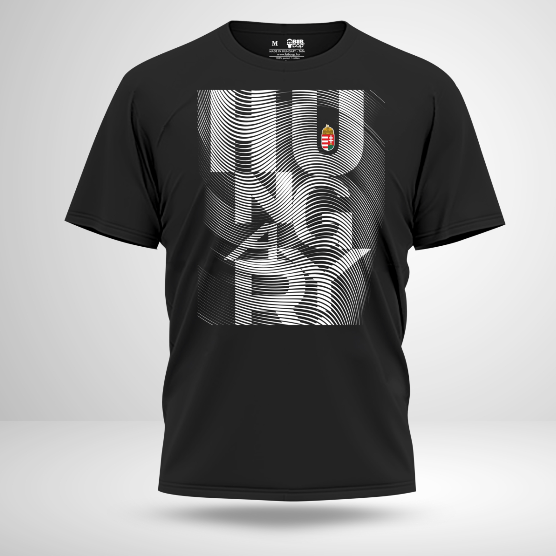 Grinta - Magyar kerékpár válogatott Merchandise fekete unisex póló