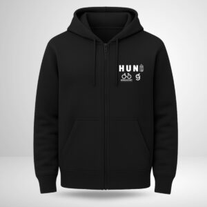 Grinta - Magyar kerékpár válogatott Merchandise fekete unisex kapucnis pulóver