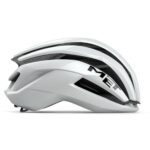 Met New Trenta 3K Carbon Fényes Fehér Kerékpáros Sisak