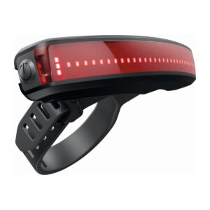 ABUS hátsó pót villogó gumis felerősítéssel, országúti sisakokhoz