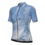 ALÉ PR-E FAN Jacaranda kék női nyári rövidujjú kerékpáros mez