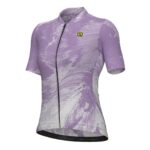 ALÉ PR-E FAN Lavender lila női nyári rövidujjú kerékpáros mez