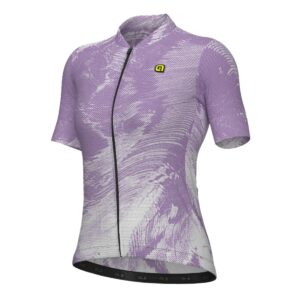 ALÉ PR-E FAN Lavender lila női nyári rövidujjú kerékpáros mez