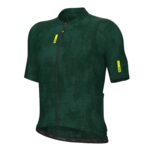 ALÉ Deep Pragma Dark Green zöld férfi nyári rövidujjú kerékpáros mez