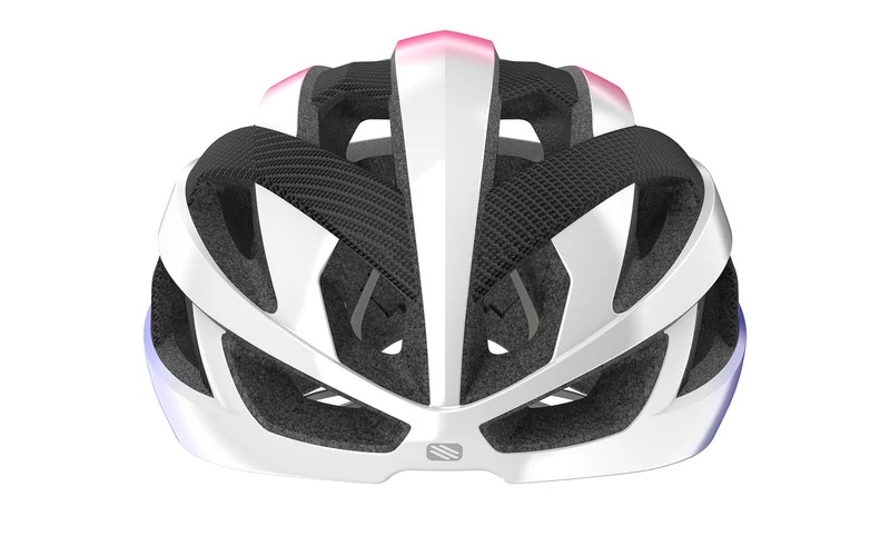 Rudy Project Rebel Pearl Metal Pink/ Cyber Blue rózsaszín / lila kerékpáros bukósisak - Image 5