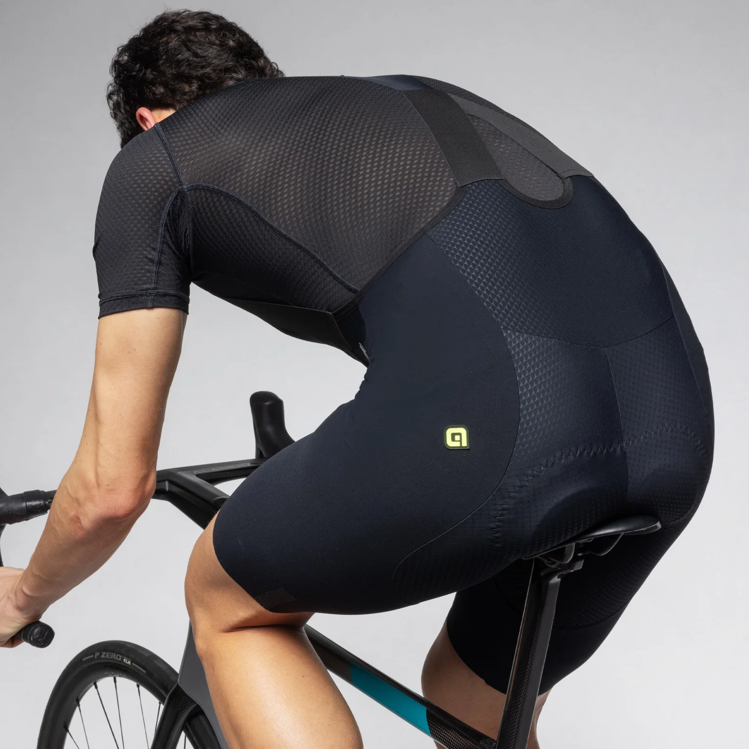 ALÉ VOLTAGE R-EV1 Nyári fekete férfi kerékpáros nadrág - Image 6