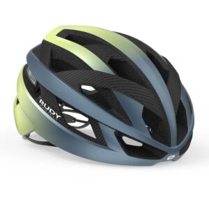 Rudy Project Rebel Blue Avio/ Apple Green Metal kék / zöld kerékpáros sisak