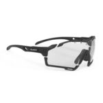 Rudy Project Cutline Black/Impactx2 Photochromic Black + Extra Bumper fekete kerékpáros szemüveg