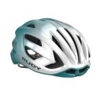 Rudy Project Sisak Egos Pearl/Emerald Metal kerékpáros bukósisak