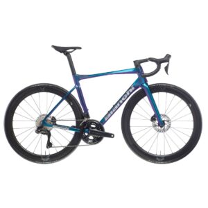 Bianchi Specialissima PRO Ultegra Di2 12SP Blue Purple Chrome országúti kerékpár