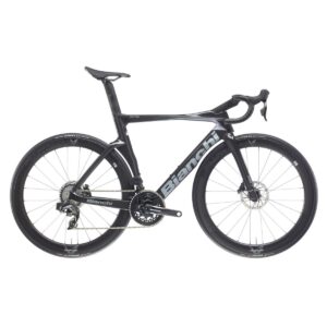 Bianchi Oltre Pro Ultegra Di2 12sp Iridescent Glossy fekete országúti kerékpár