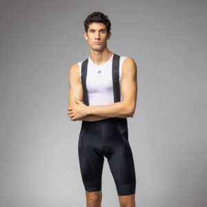 ALÉ STRADA 2.0 PR-E Nyári fekete férfi kerékpáros nadrág