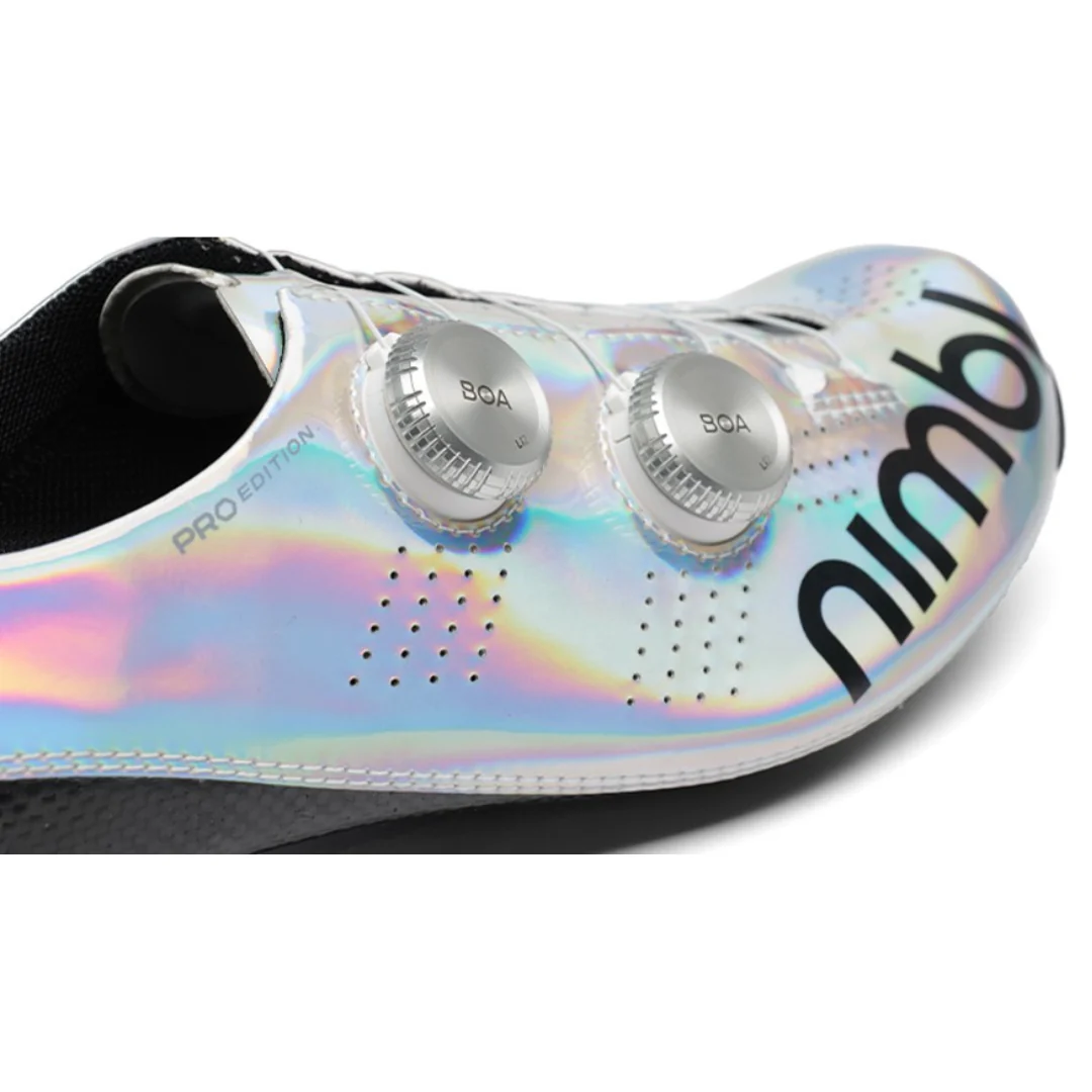Nimbl Exceed Limited Edition Stardust holografikus országúti kerékpáros cipő - Image 2