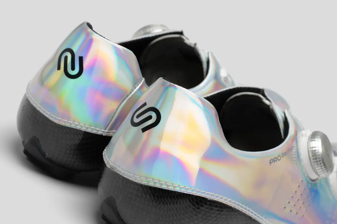 Nimbl Exceed Limited Edition Stardust holografikus országúti kerékpáros cipő - Image 5