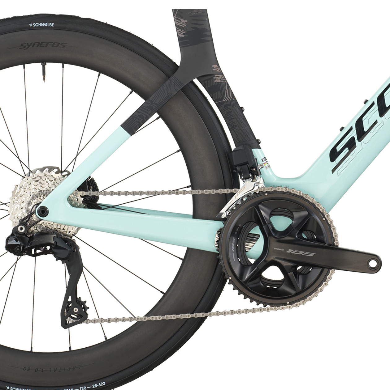 Scott Foil Rc 20 Gelato Blue / Carbon Black országúti kerékpár - L - Image 3