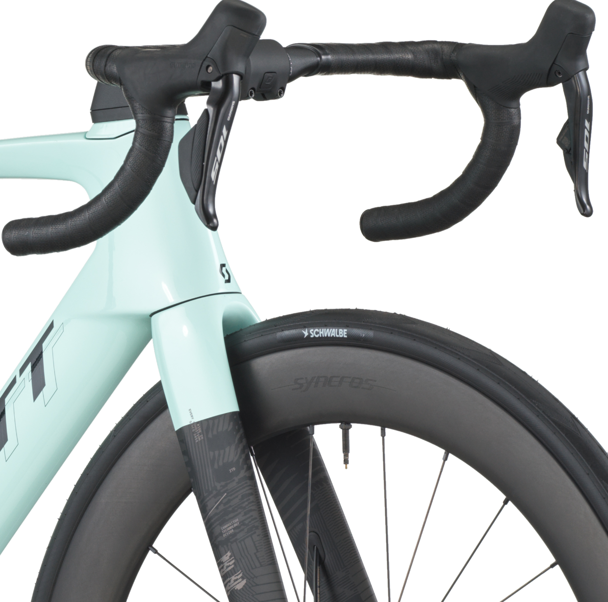 Scott Foil Rc 20 Gelato Blue / Carbon Black országúti kerékpár - L - Image 4