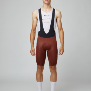 Pissei Primapelle Bibshort Men Tabacco barna kerékpáros rövidnadrág