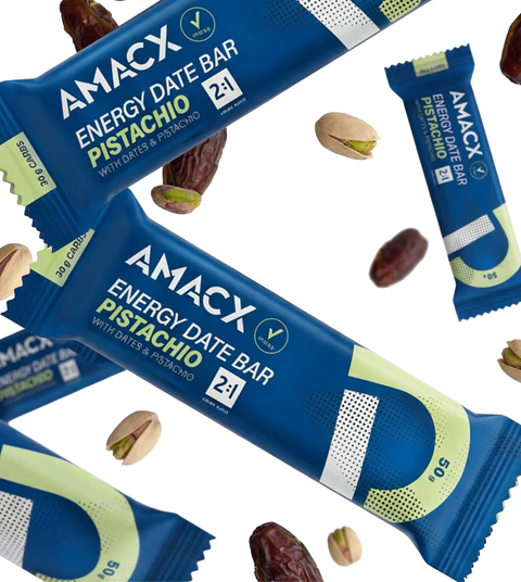 Amacx Energy Date Bar Pistachio energiaszelet - Image 2