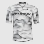 Pissei SanRemo Jersey Black/White kerékpáros mez