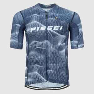 Pissei SanRemo Jersey Light Blue kék kerékpáros mez