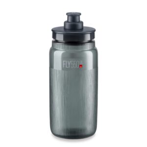 ELITE Kulacs Fly Tex clear átlátszó fekete kulacs 550ml