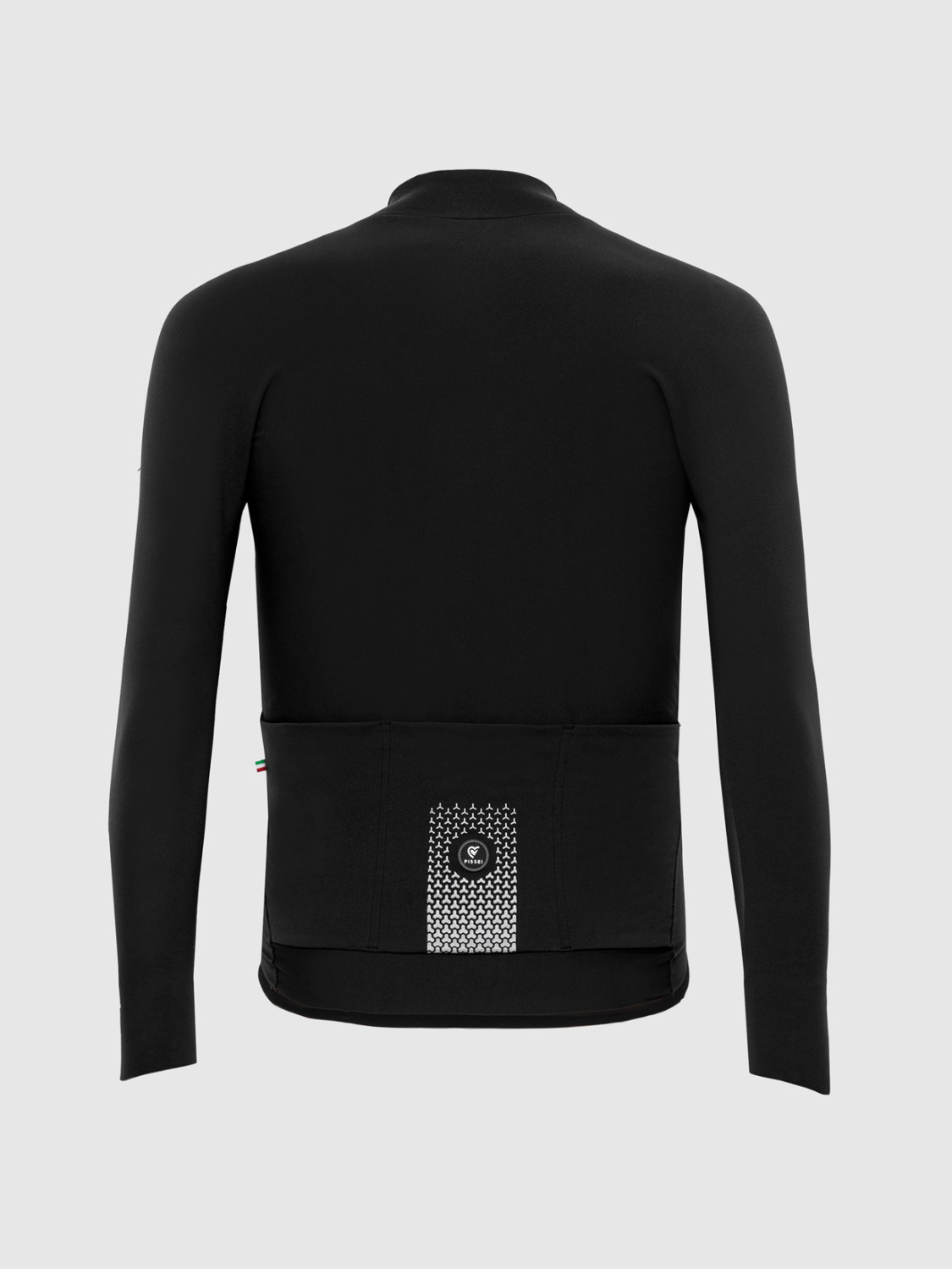 Pissei Primapelle Long Sleeve Jersey Black fekete férfi hoszú ujjú kerékpáros mez - Image 3