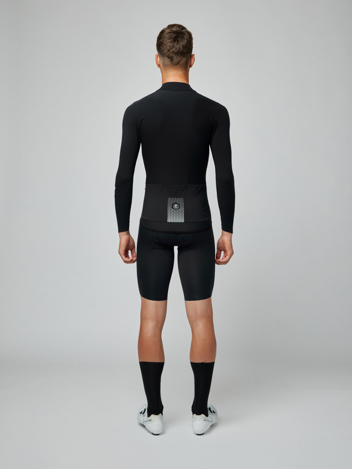 Pissei Primapelle Long Sleeve Jersey Black fekete férfi hoszú ujjú kerékpáros mez - Image 6