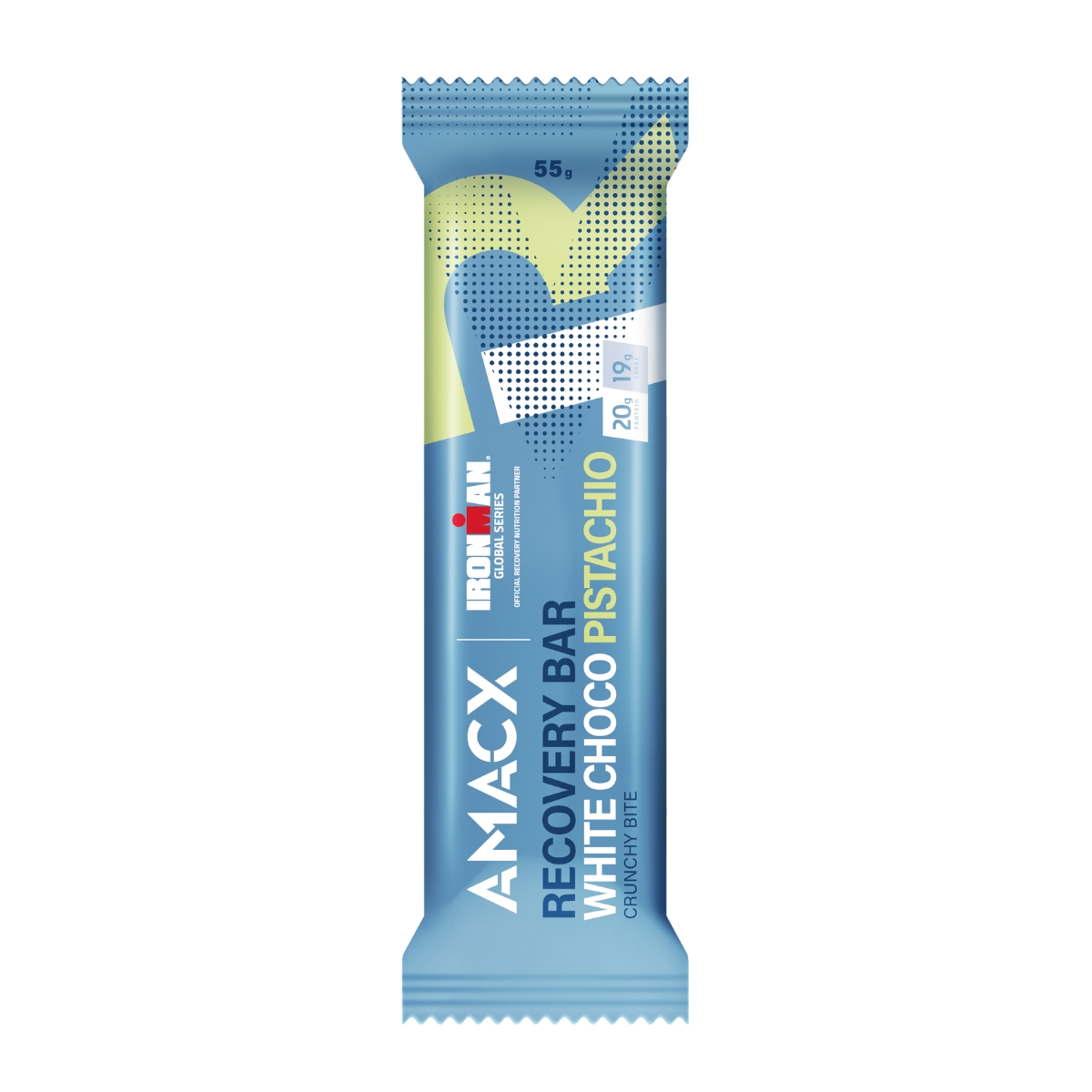 Amacx Recovery Bar White Chocolate Pistachio fehérjeszelet